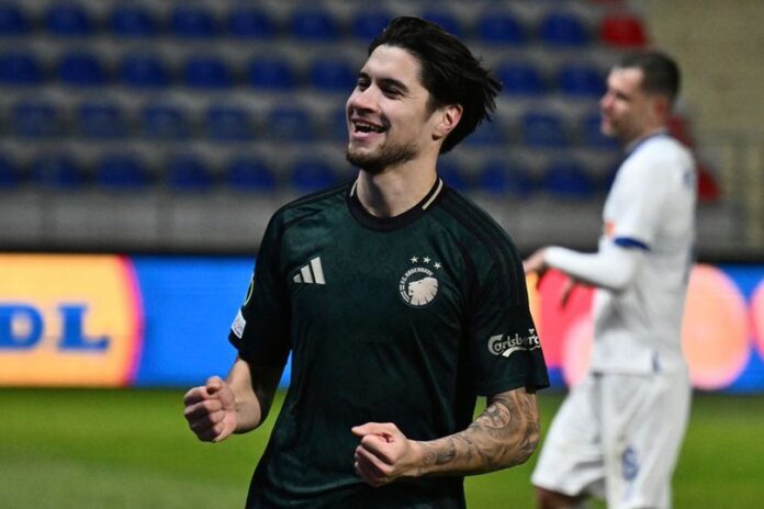 Hasil FC Copenhagen vs Dinamo Minsk Skor 2-1, Kevin Diks Cetak Gol