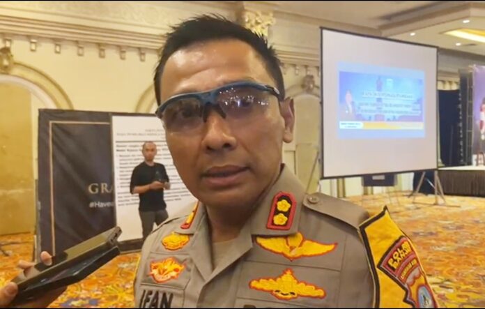pengaman debat paslon Polres Banjar asptikan keamanan debat paslon