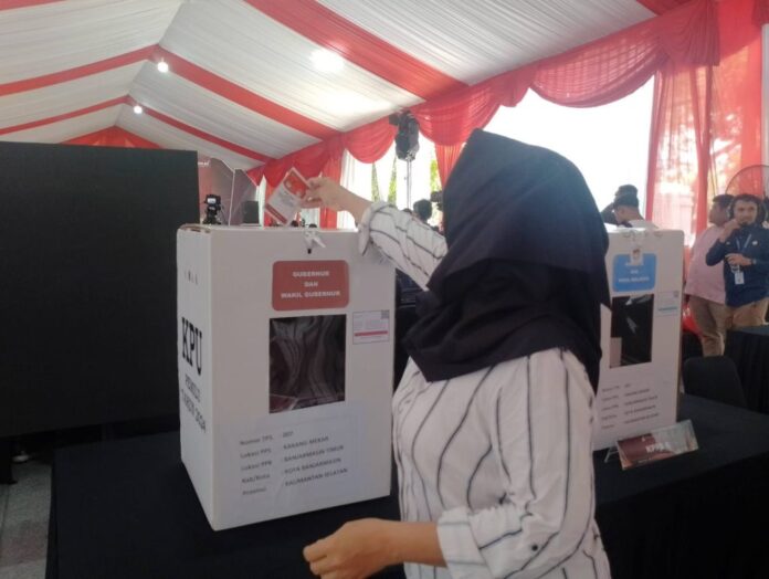 simulasi pemungutan suara pilkada 2024 Simulasi Pemungutan suara
