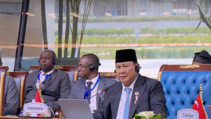 Hadiri Sesi Khusus KTT D-8 Presiden Prabowo Serukan Persatuan Negara Muslim persatuan antarnegara muslim