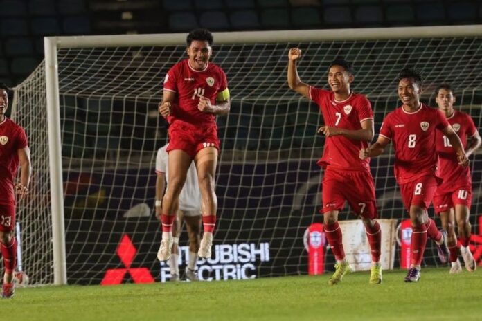 Myanmar vs Indonesia, garuda menang