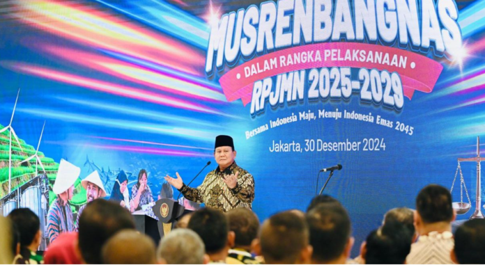 Presiden Prabowo Serukan Pemberantasan Korupsi Prabowo Kembali Serukan Pemberantasan Korupsi