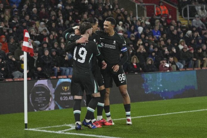 EFL Cup, Southampto vs Liverpool