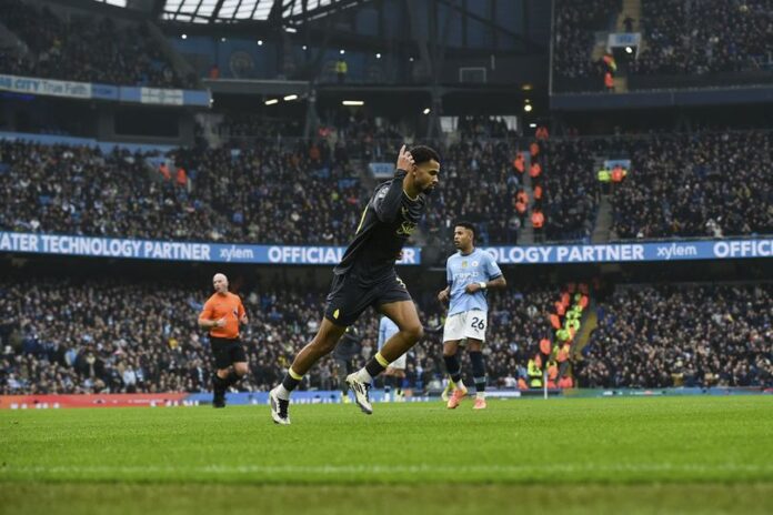 Manchester City Gagal Menang Lawan Everton, Skor 1-1 
