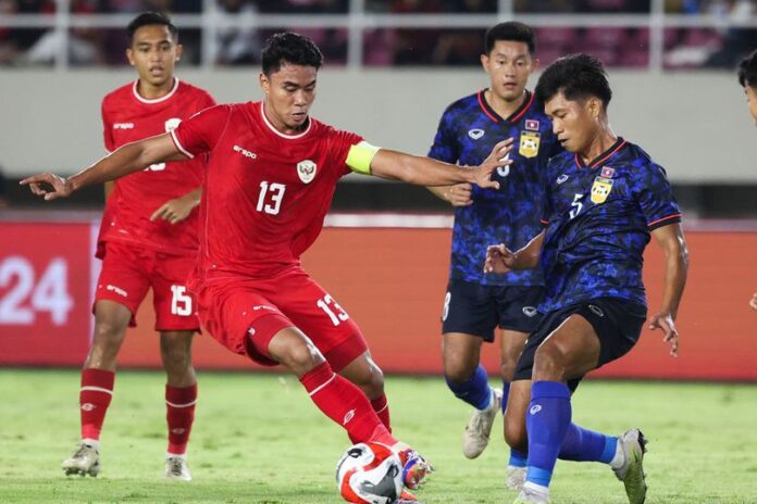 Menjamu Timnas Laos, Skuad Garuda Bermain Imbang 3-3