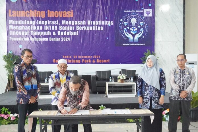 tingkatkan kualitas pelayanan pemkab banjar luncurkan 74 inovasi Tingkatkan kualitas pelayanan