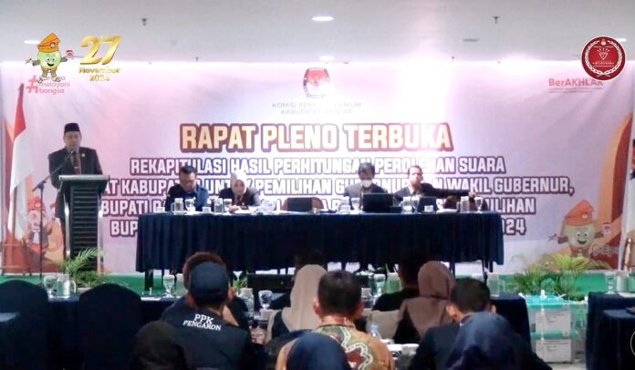 rekapitulasi penghitungan suara