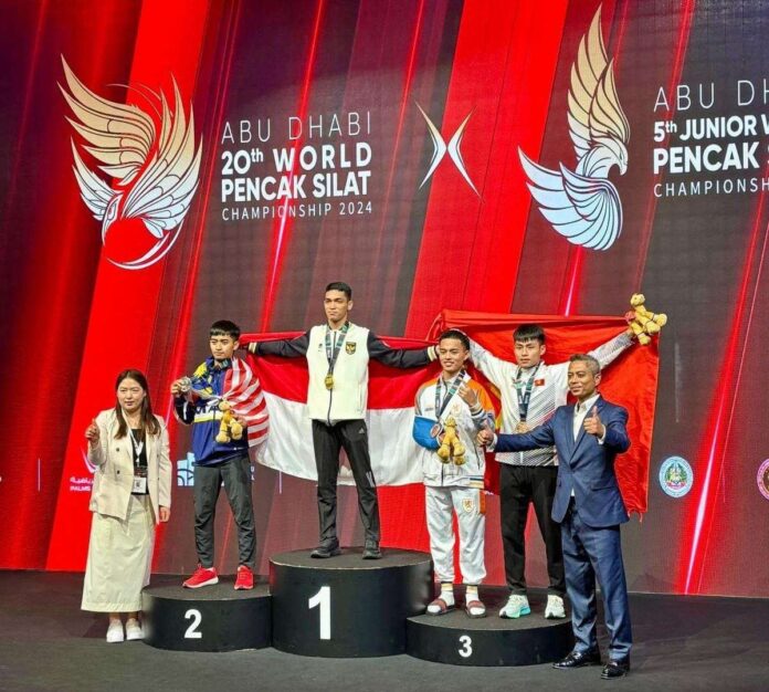 uj6g76ytmg7un5t Indonesia Juara Umum Kejuaraan Dunia Pencak Silat ke-20 di Abu Dhabi