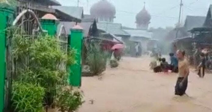 sebagian wilayah banjarbaru terdampak banjir