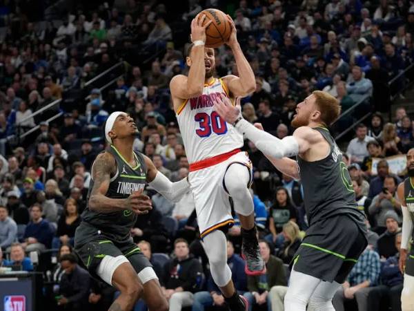 hasil-nba-golden-state-warriors-bekuk-minnesota-timberwolves-116-115 Golden State Warriors Menang 116-115 Atas Minnesota Timberwolves, Curry Cetak 31 Poin