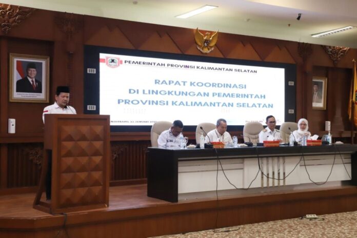 Rakor Lingkup Pemprov Kalsel Bahas Isu Strategis 