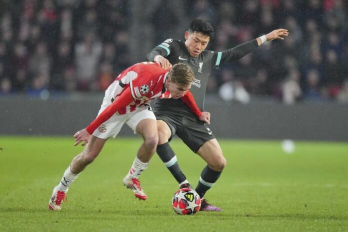library_upload_21_2025_01_996x664_endo-1_fb36fec Hasil PSV Eindhoven vs Liverpool, The Reds Kalah 3-2