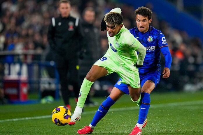 Hasil Barcelona vs Getafe Berakhir Imbang, Skor 1-1