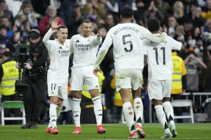 Real Madrid Menang Telak Atas Las Palmas 4-1