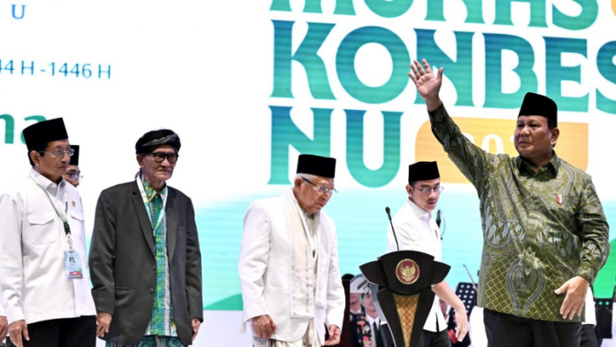 Hadiri Harlah NU Presiden Prabowo Tegaskan Komitmen Persatuan Bangsa Harlah NU