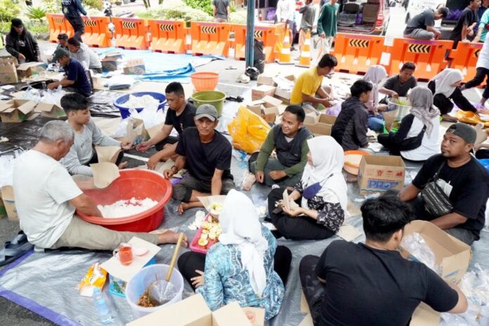 29 Ribu Nasi Bungkus Telah Dibagikan Dapur Umum Pemkab Banjar 