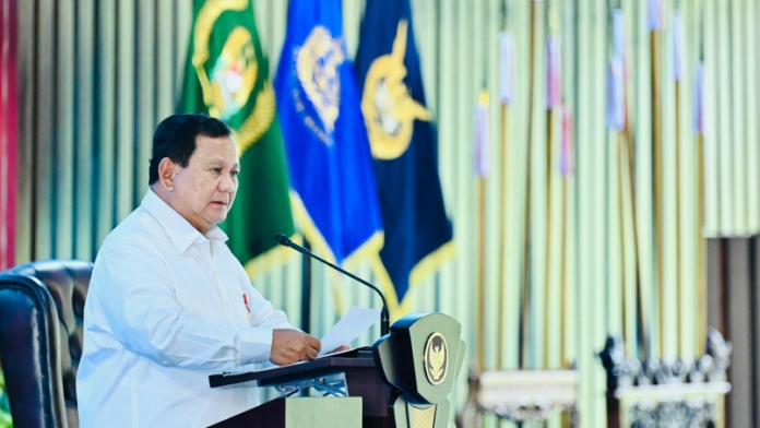 Presiden Prabowo Kekuatan Pertahanan Penting dalam Menjaga NKRI pertahanan