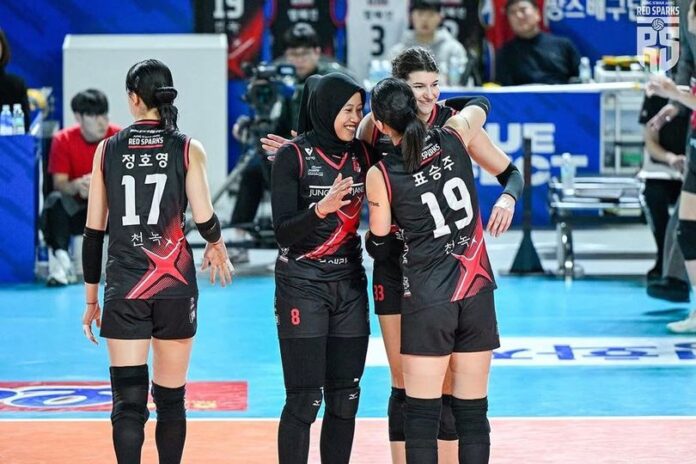 Red Sparks Menang Dramatis atas Hi Pass, Skor 3-2