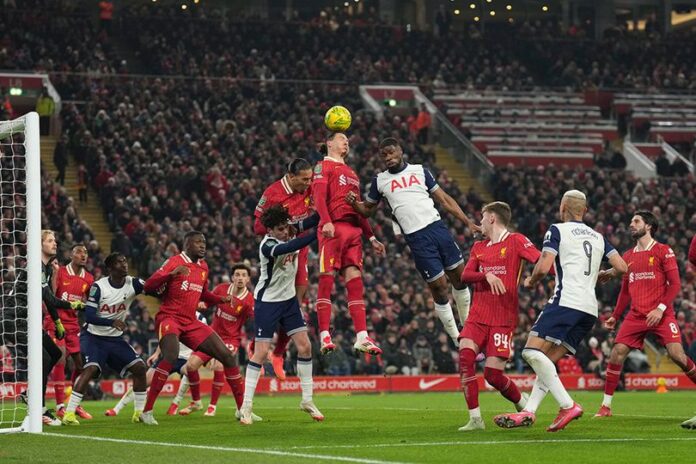 Liverpool lolos ke Final Carabao Cup 2024/2025, Menang Agregat 4-1 Atas Tottenham