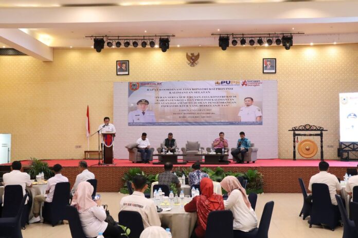Wujudkan Infrastruktur Berkelanjutan, PUPR Kalsel Adakan Rakor Jasa Konstruksi 
