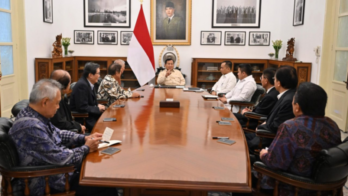 Presiden Prabowo Terima Delapan Pengusaha Besar Bahas Perekonomian dan Investasi Nasional pengusaha besar