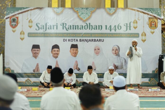 Penghujung Ramadan, Gubernur Safari ke Masjid Agung Al Munawwarah Banjarbaru 
