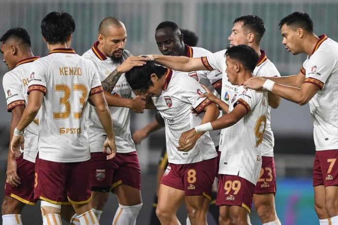 Dewa United vs Borneo FC, Banten Warriors Tumbang 0-1