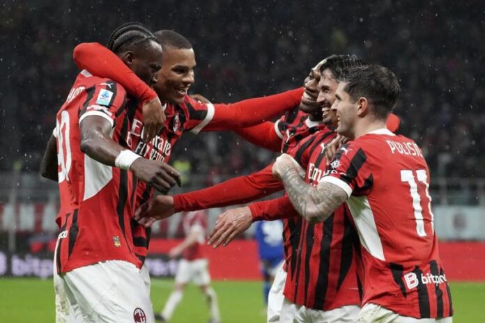 AC Milan Meraih Kemenangan 2-1 Atas Como