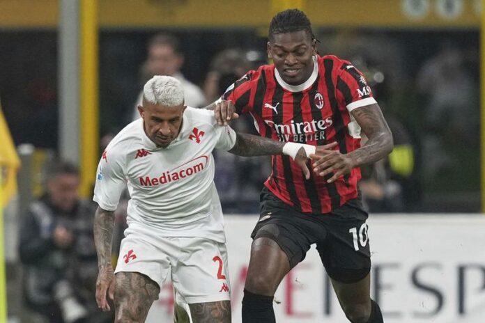 AC Milan vs Fiorentina Berakhir Imbang, Skor 2-2