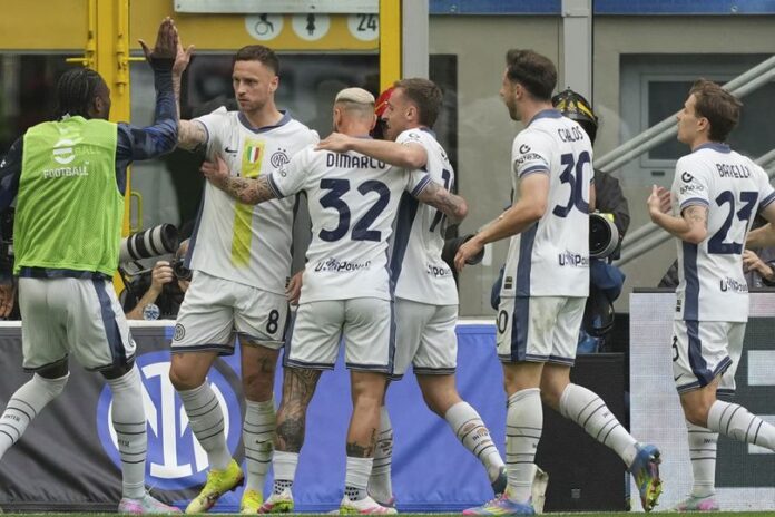 Inter Milan vs Cagliari, Nerazzurri Menang 3-1