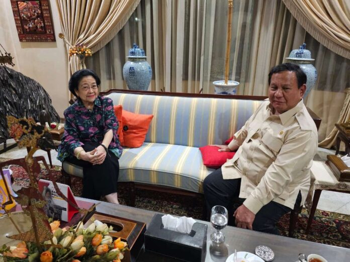 pertemuan presiden prabowo subiyanto dan megawati Presiden Prabowo Subianto