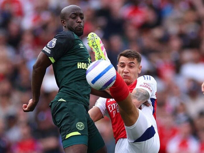 Arsenal vs Brentford Berakhir Imbang, Skor 1-1