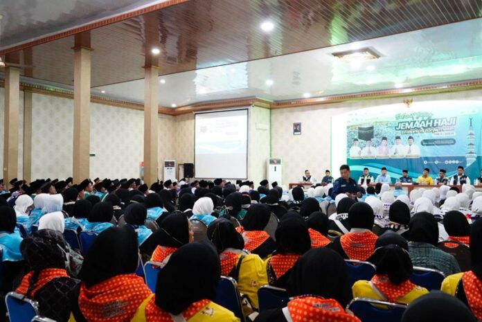 JH Kloter 05 masuk asrama