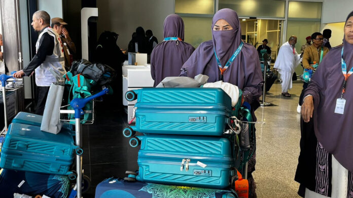 jemaah haji khusus mendarat di Bandara Taif Bandara Taif