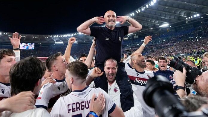 Bologna Juara Coppa Italia 2024/2025, Kalahkan AC Milan 1-0