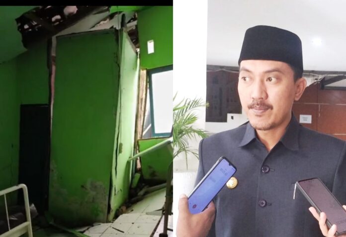 bangunan belakang UPTD Puskesmas Aluh Aluh