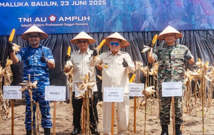 gubernur panen raya jagung