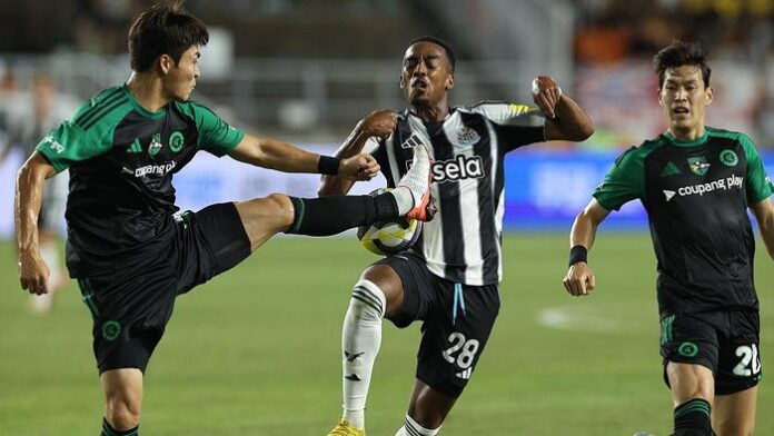 Newcastle vs K-League All Stars, The Magpies Kalah 0-1