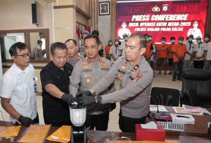 barbuk hasil Operasi Antik Intan 2025