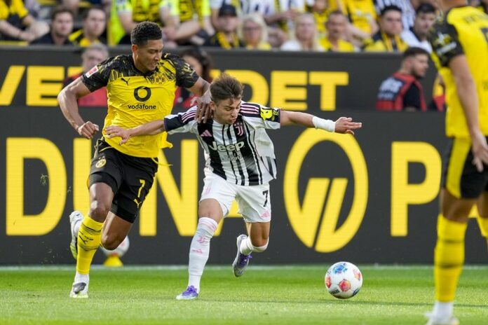 Juventus vs Borussia Dortmund Skor 2-1, Andrea Cambiaso Cetak 2 Gol