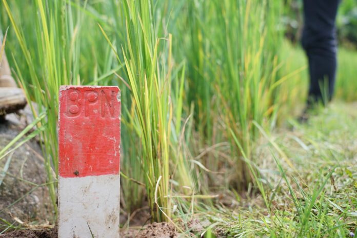 Menteri ATR/BPN Imbau Masyarakat Pasang Patok Batas Tanah Permanen