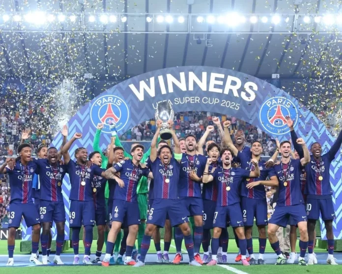 PSG Juara Piala Super Eropa 2025, Kalahkan Tottenham Lewat Adu Pinalti