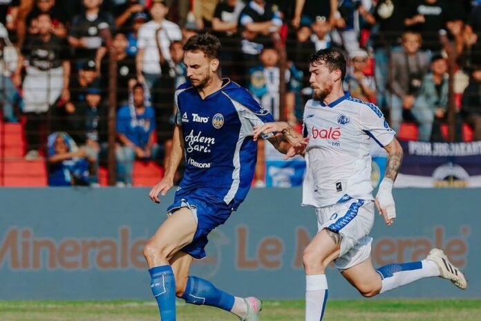 Arema FC vs PSIM Yogyakarta, Singo Edan Bermain Imbang 1-1