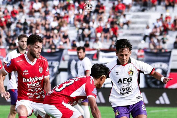 Bali United Ditahan Imbang Persik Kediri, Skor 1-1