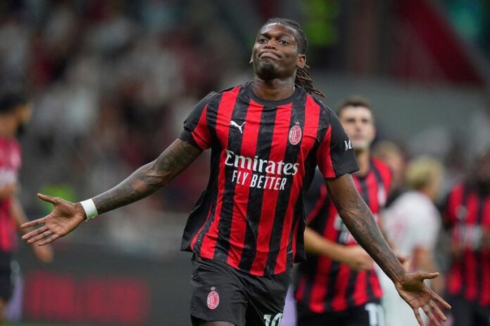 AC Milan vs Bari Skor 2-0, Rafael Leao Cetak Gol