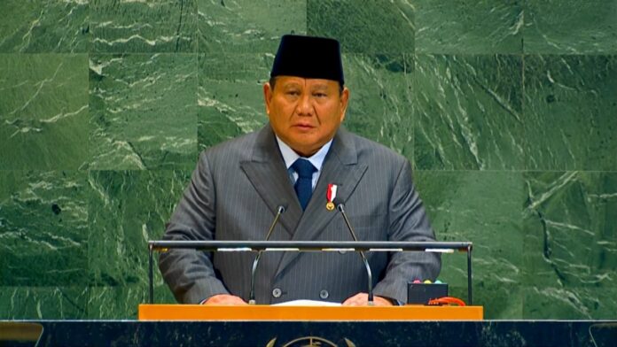 Prabowo Tegaskan Komitmen Indonesia pada Solusi Dua Negara di Konferensi PBB