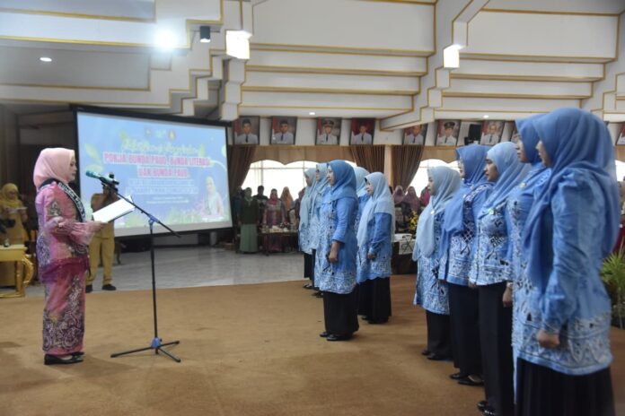 pengukuhan bunda PAUD HSS Buda PAUD HSS