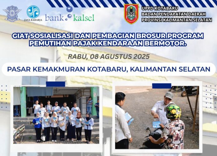 UPPD-Samsat-Kotabaru-Berlakukan-Program-Pemutihan-dan-Gebyar-Panutan-Pajak-Berkendaraan-Bermotor-2025 UPPD Samsat Kotabaru Harap Masyarakat Manfaatkan Program Pemutihan Dengan Baik