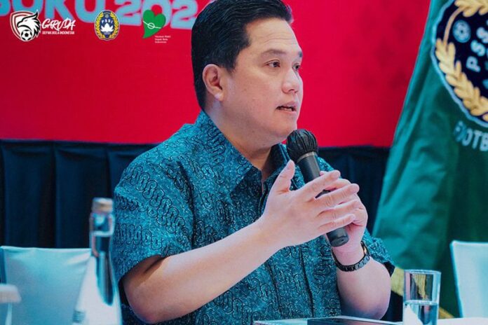Erick Thohir Lepas Garuda Muda Berlaga di Piala Dunia U-17