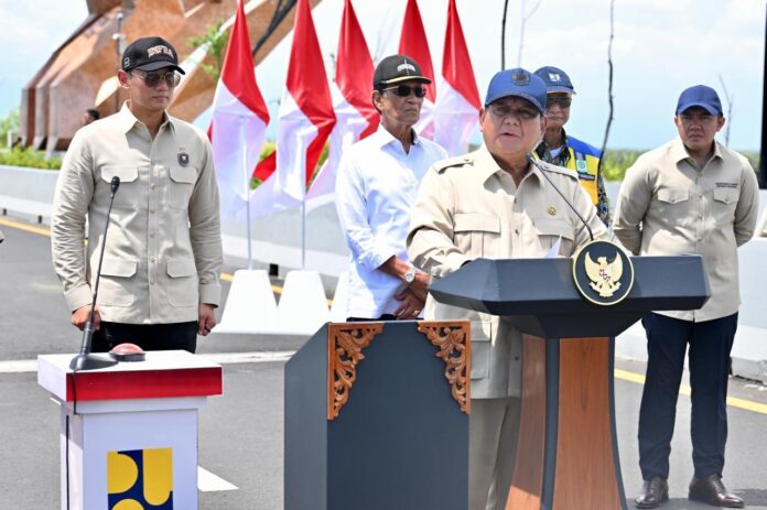 Lima Proyek Infrastruktur Diresmikan Presiden Prabowo